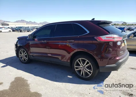 2019 Ford Edge Titanium z USA, uszkodzony, nr VIN 2FMPK3K93KBB23682
